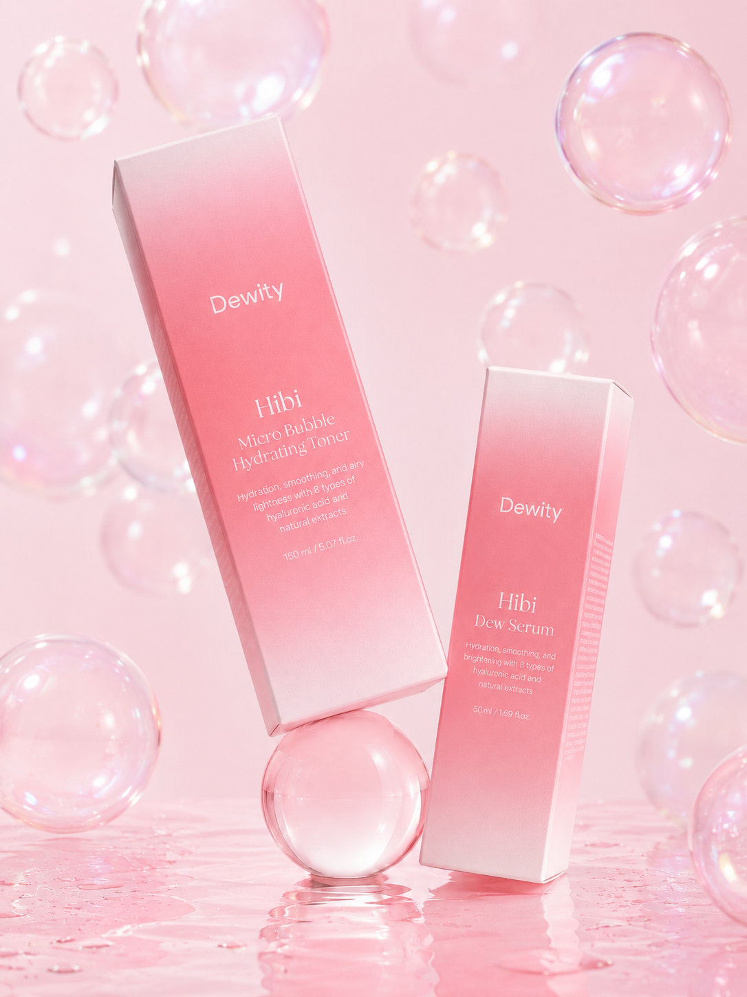 Dewity Hibi Hydration Duo – Toner & Serum Set